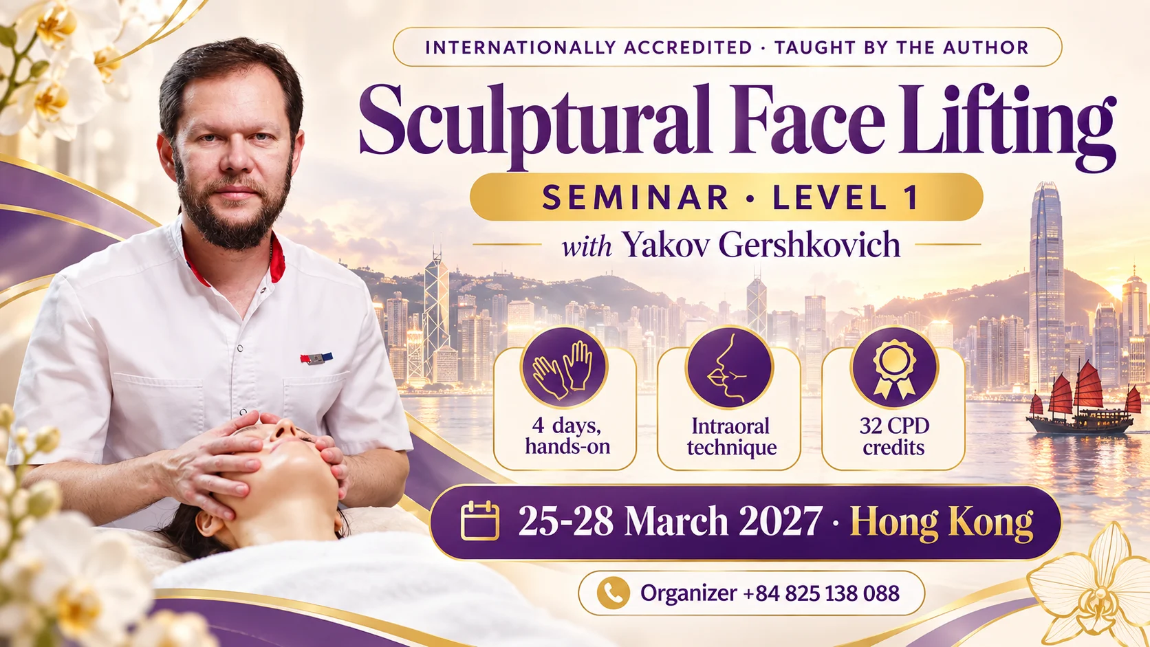 Sculptural Face Lifting Seminar with Yakov Gershkovich - Hong Kong, 25-28 March 2027
